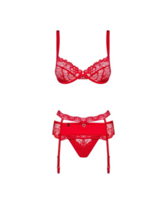Heartina Ensemble 3 pcs - Rouge